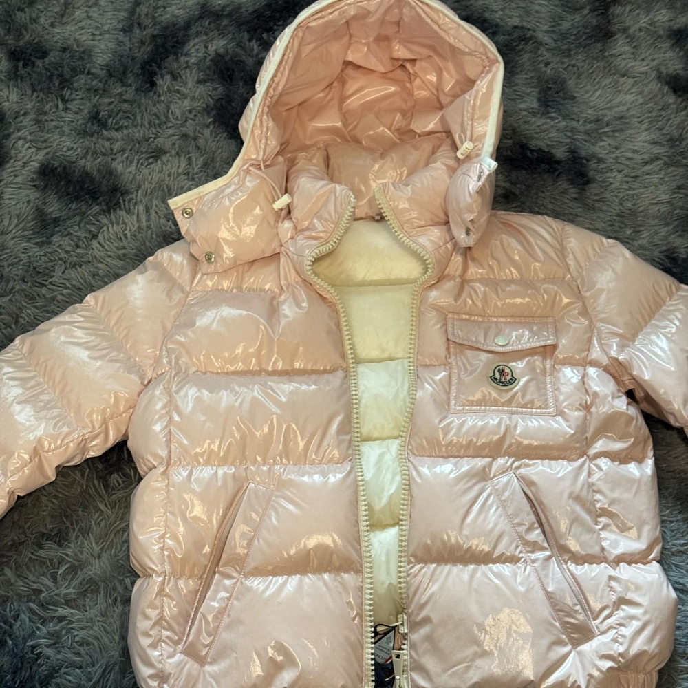 Moncler Light Pink Puffer Jacket